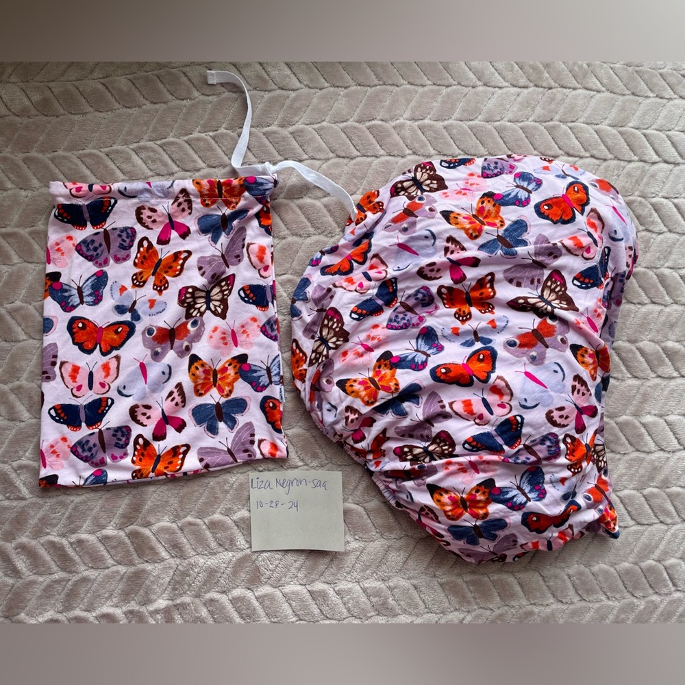 Little Sleepies Butterfly Kisses Standard Crib Sheet